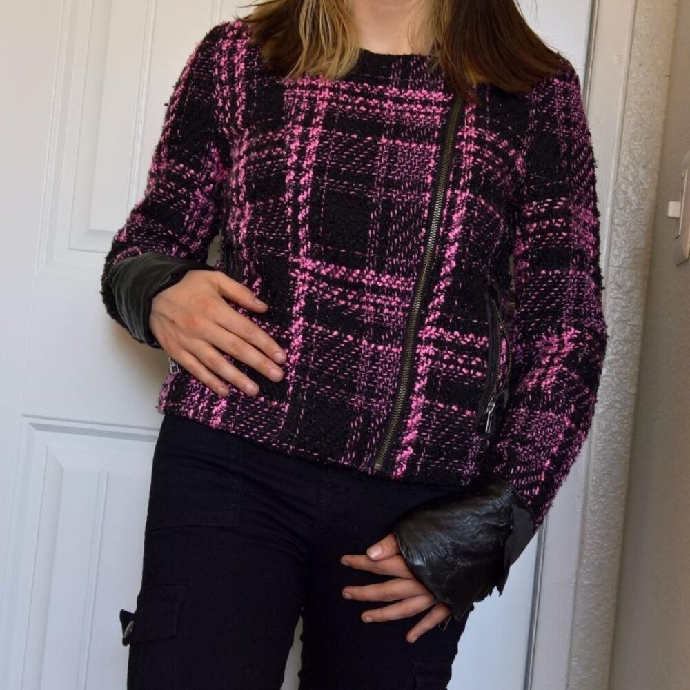 Victoria Secret Pink And Black Jacket